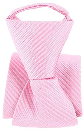 Pomme Carré. Cravate Enfant. Dandy Boy - Rose Dandy, Uni- Rose