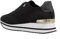 Michael Kors Damen Monique Knit Trainer Sneaker, Schwarz, 38.5 EU