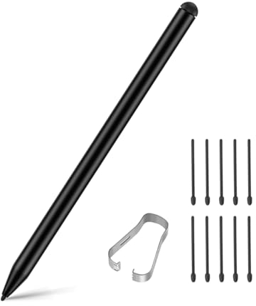 erigerna Magnetic Stylus for Remarkable 2 Pen with Eraser-4096 Pressure Sensitivity Palm Rejaction Tilt Support Marker Stylus Pen for Remarkable Pen Replacement 10 Tips - Digital Pens