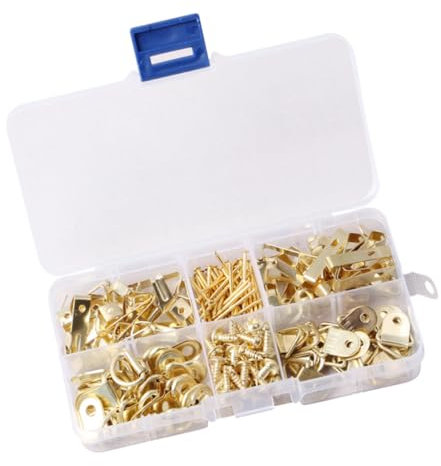 Homoyoyo 1ensemble Set De De Suspension Pour Cadres Photo Clous Et Vis Fixation Murale Sans Trace Pour Bureau École Et Maison