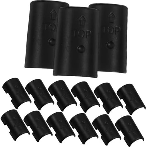 KICHOUSE 16pezzi Clip Per Scaffali Resistente Per Scaffalature Facile Installazione e Organizzazione e