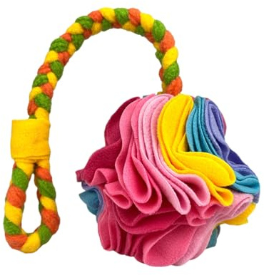 Juguetes De Olfato Para Perros,Juego Interactivo de Alimentación Lenta - Dispensador De Premios Para Mascotas - Para Aburrimiento Mascotas Masticar Dentición Forrajear Olfatear Juego Interior Exterior