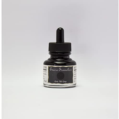 SENNELIER SNNL Encre à dessin Gris 30 ml