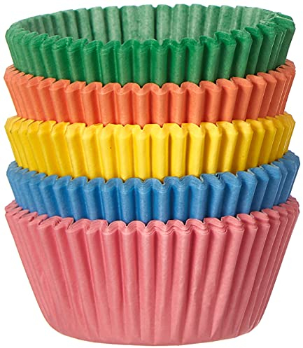 PME - Pirottini di Carta per Cupcake e Muffin Piccoli, Color Pastello, 100 Pezzi