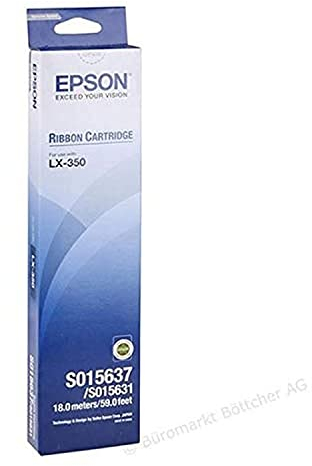 EPSON 235F930 Ribbon Cartridge for LX-350/LX-300/+/+II Farbband schwarz 4.000.000 characters 1er-Pack