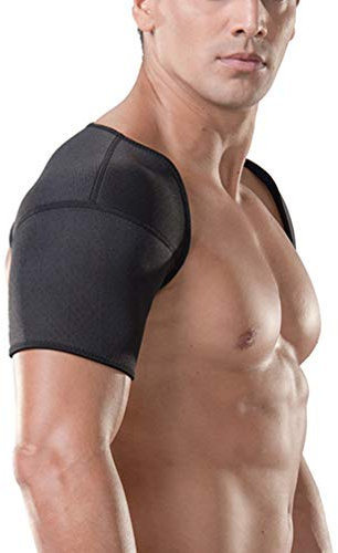 Artibetter SBR Doppio supporto per spalla per donne e uomini, supporto per spalla regolabile per alleviare il dolore alla spalla, sublussazione articolare (taglia L)