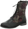 THINK! Damen AGRAT chromfrei gegerbte nachhaltige Stiefelette, 0000 SCHWARZ/Kombi, 41 EU