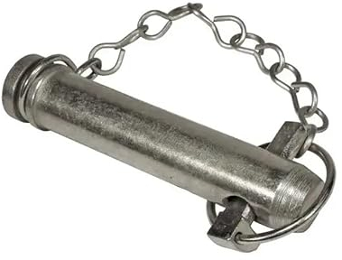 cyclingcolors perno traino trattore gancio rimorchio attacco asse spina scatto spinotto carrellino acciaio auto, 19mm x 96mm