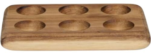 Wooden Egg Tray for 6 Eggs