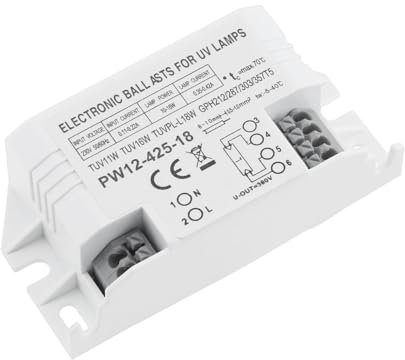 RTRCAGAKM Ballasts électroniques 10-18 W Ballast Universel 220 V for Lampes UV G23 G10q G5 Tubes UVC