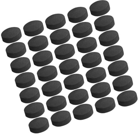 Abaodam Lot de 70 Briquettes De Charbon De Bois Instantané pour Barbecue Petites Et Rapides Naturelles pour Feu De Camp Usages Multiples pour Cuisine Intérieure Charbon De Bois Dur