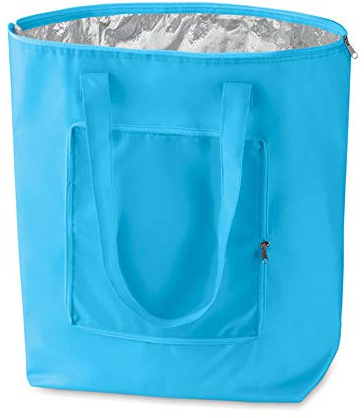 noTrash2003 Vikbar shoppingväska med fodral – lätt och solid – med inre beläggning i aluminium, kylfunktion, 6 attraktiva färger