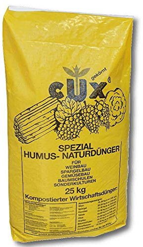 Cuxin Humuskorn gebröselt 25 kg Gartendünger Naturdünger Universaldünger Gemüse