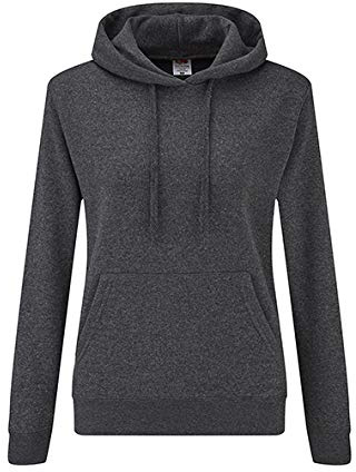 Fruit of the Loom Classic Women's Pullover - Grey - XX-Large