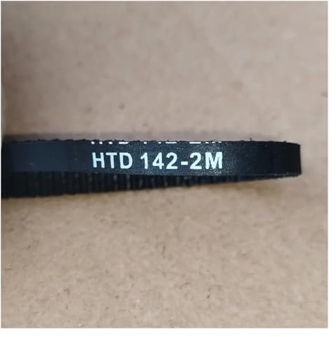 Correa Transmisión Correa Dentada De Goma HTD 2M 142 De Ancho 4/6mm Correa Dentada para Máquina Barredora Correa De Transmisión De Repuesto para Cepillo Dyson Cinturón Transmisión(W 6mm)
