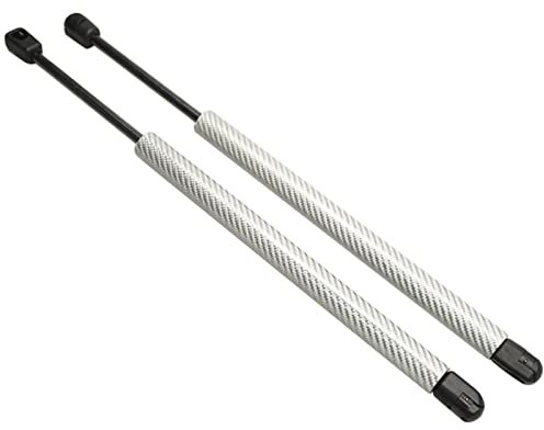 ZSQGHGH Resorte de Gas 2 Uds 18,43 Pulgadas Auto Liftgate Hatch Boot Gas Spring Struts Amortiguador para Volvo para XC90 2003-2014 Muelle Neumático(Plata)