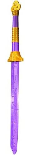 Epee R-umi, Épée R-umi KP-OP Anime Hunters, Épée Quatre Tigres Accessoires De Costume De Cosplay D'anime pour en-fants, Cosplay Fantastique Accessoire De Costume De Noël pour Fans (Violet)