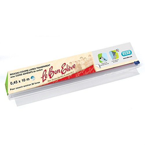 Elba 100207230 Buchschutz-Folie Le Bon ElŠve, PVC, 450 mm x 10 m