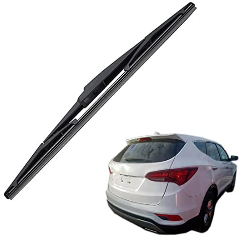 Scheibenwischer Für Auto Scheiben Wiper Blades Für Santa Fe DM 2012-2017 Wischerblatt Vorne Wischblätter Gummi Windshield Wipers 650mm+350mm fit U J Hakenarme,Rear Window Wiper 1pcs-325mm