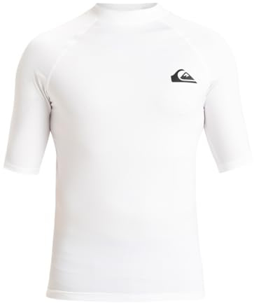 Quiksilver Everyday - Camiseta de Surf de Manga Corta con Protección Solar UPF 50 para Hombre