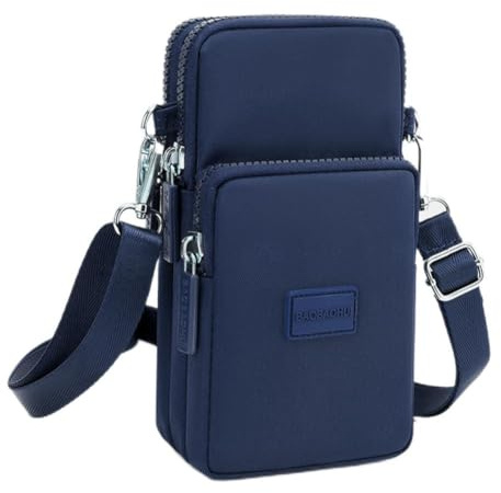 DuoLmi Crossbody Bags for Women, Waterproof Phone Pouch Wrist Bag Zipper Handbag Armband Case Crossbody Shoulder Bag Compatible with iPhone 15 Pro Max/14/13/12/11/XS Max Samsung Galaxy S23 S22