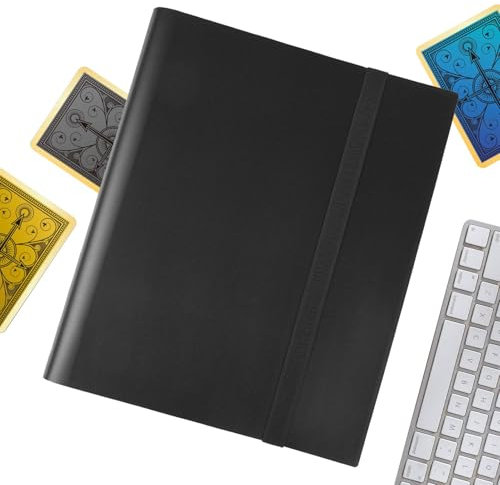 Sammelkartenordner, Sammelkartenalbum | Mehrzweck-Sammelkartenordner mit 9 Fächern,Kompakter Kartenhalter, Kartensammelordner für Visitenkarten, Fotos