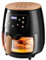 KAITOL Heißluftfritteuse 6L, 1800W ohne Öl Friteuse Heissluft Fritteusen Air Fryer mit Digitalem LED-Touchscreen, Sichtfenster, 6 Kochfunktionen, Reservierungen&Warmhalten