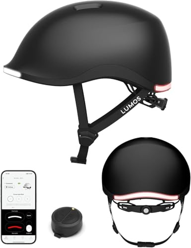 Lumos Nyxel Casco da bicicletta unisex, per adulti, nero, M (55-59 cm)