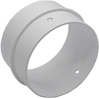 Kair Round Connector 100mm - 4 inch to Connect Duct Pipe or Flexible Ducting Hose