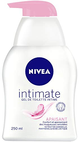 NIVEA Gel de toilette intime apaisant, Aloé vera & acide lactique - Le flacon de 250ml