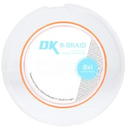 DEKA 8-Braid PE Orange 150 m 0.8 (16 lbs)***8-Fach geflochtene Angelschnur'***hohe Wurfweiten***geringe Dehnung***