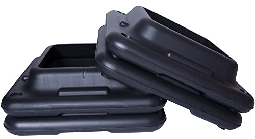 GYM MASTER Riser Blocks for Increasing the Height of Aerobic Stepper Boards - Set of 4