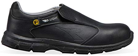 Utility Diadora, Scarpe Antinfortunistiche Unisex, RUN MICRO LOW S2 SRC ESD, colore BLACK, taglia 42