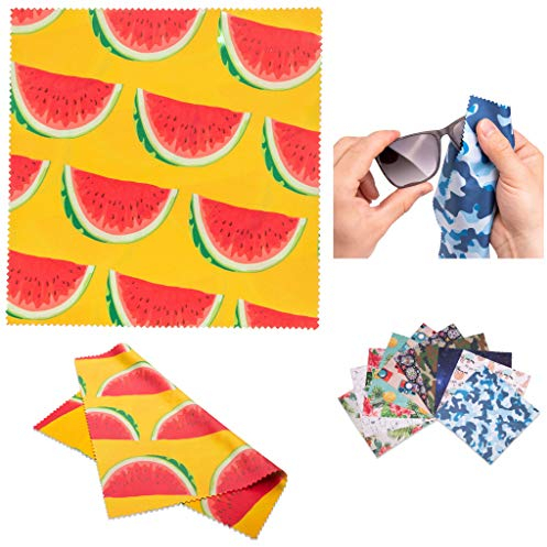 Lens-Aid Paño de Microfibra 20×20 cm diseño Original – Limpieza Profesional para Gafas, cámaras, Lentes, Pantallas, móviles, Tablets – Lavable, Reutilizable y sin Pelusa