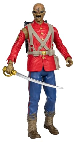 McFarlane Music Maniacs 6-Inch WV2 - Metal - Trooper Eddie (Iron Maiden) - Collectible Action Figure with Accessories and Art Card