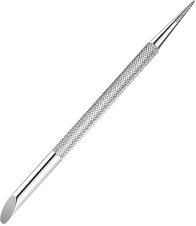Metall Edelstahl Nagelhautschieber Maniküre Nagelhautentferner Professionelles Nagelpflegewerkzeug Nail Art Dotting Pen Nagelhautschieber Holz Nagelhautschieber Sticks Glas Nagelhautschieber und Feile