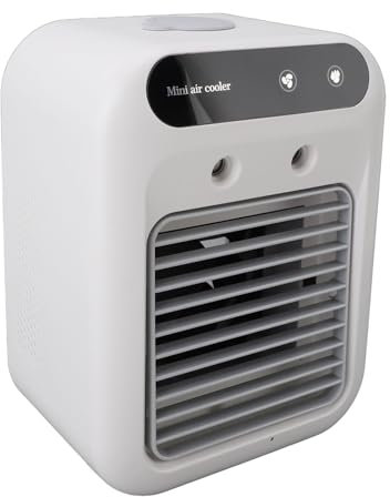 Mini Climatiseur, Climatiseur Portable Léger et à Refroidissement Efficace, Réservoir D'eau Pulvérisée, Refroidisseur Mobile de 500 Ml pour la Maison, le Bureau et les Voyages
