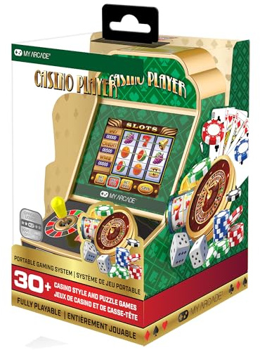 My Arcade Giocatore di casinò: Arcade retrò, slot machine per videogiochi, giochi da casinò e giochi di puzzle, sale giochi per la casa, include oltre 30 giochi
