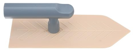 Hohopeti Llana de Acabado de Plástico para Yeso y Revoque, Herramienta Manual de Enyesado con Mango Ergonómico, Superficie Antiadherente, para Alisar Paredes y Concreto en Bricolaje