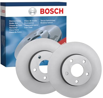Bosch BD1051 Bremsscheiben - Vorderachse - ECE-R90 Zertifizierung - zwei Bremsscheiben pro Set