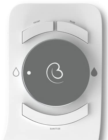 Boss Bidet Revolution Plus (Warm Water). Bidet Attachment for toilet. Luxury design, Bathroom bidet sprayer for toilet, non electric, dual nozzle, feminine wash, self cleaning. Tokyo Platinum.