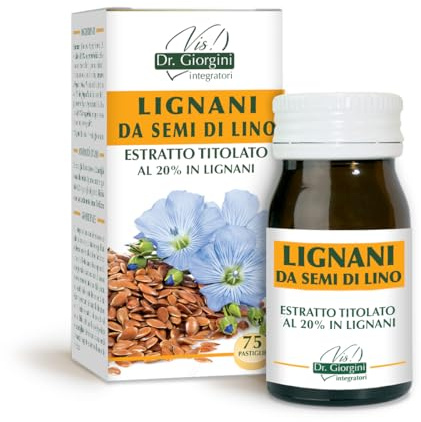 Dr Giorgini LIGNANI da Semi di Lino ESTRATTO TITOLATO pastiglie - 30 g