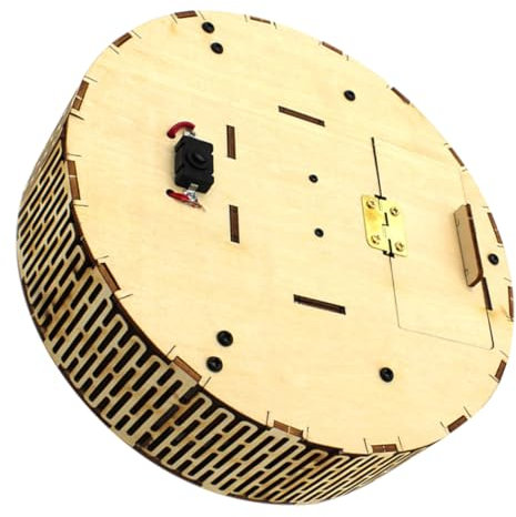 WESIEVYA Diy Electric Motor Robot Vacuum Cleaner Kit Stem Building Kit for Boys and Girls