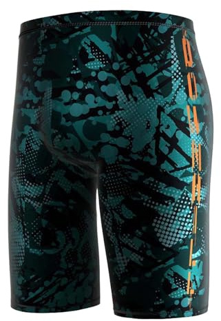 Maillot de Bain Homme Jammer de Natation Short de Bain Homme à Séchage Rapide de Bain pour Homme pour Plage Sport Natation Plongée