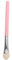 WRITWAA Brosse Maquillage Pour Fard à Paupières Pinceau De Beauté Portable Outil De Cosmétique Fin Et Fille
