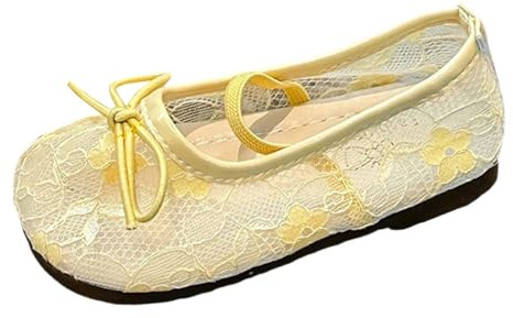 Scarpe Battesimo Bimba Scarpe da Battesimo neonata per Principessa Bowknot con Suola Morbida Antiscivolo Ballerine Bambina Scarpine Neonato