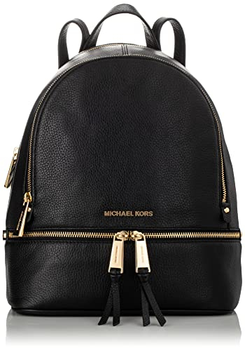 Michael Kors Rugtas Smal 30S5GEZB1L Damen Rucksackhandtaschen 25x30x12 cm (B x H x T), Schwarz (Black 001)