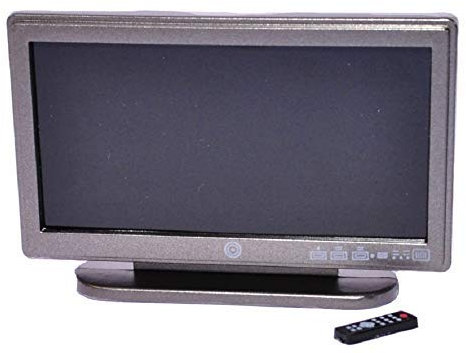 Melody Jane Dolls House Modern Widescreen Television TV & Remote Control1:12 Scale
