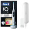 Oral-B iO Series 10 Elektrische Zahnbürste/Electric Toothbrush mit iOSense, Magnet-Technologie, 7 Putzmodi für Zahnpflege, 3D-Analyse, Farbdisplay und Lade-Reise-Etui, Designed by Braun, Weiß