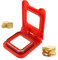Baby-Brotmesser,Brotaustechformen Kinder.Rote Brot-Ausstecher für Kinder, ideal für kreative Snacks in Schulpausen und Geburtstagsfeiern